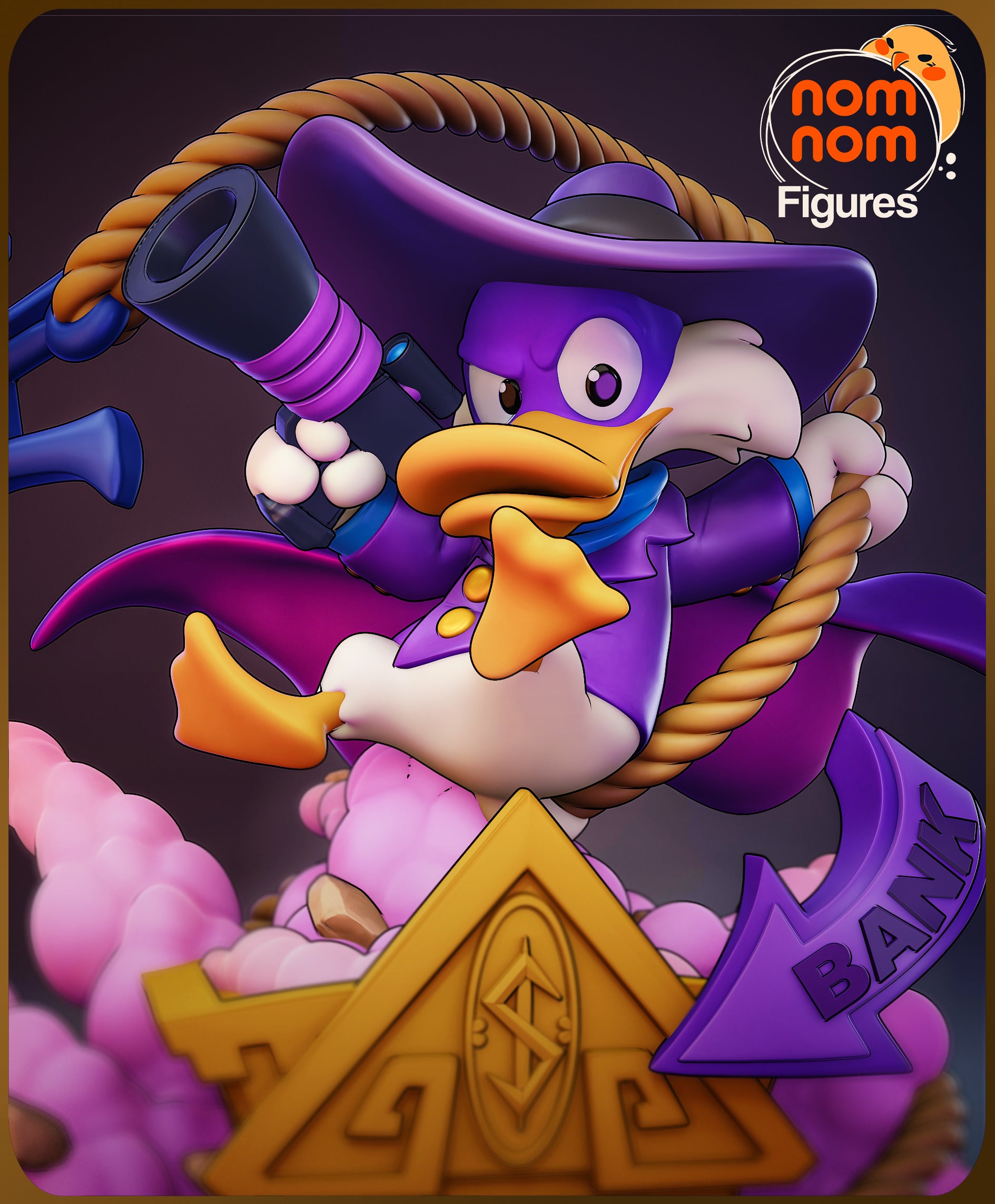 Chibi Darkwing Duck - Darkwing Duck