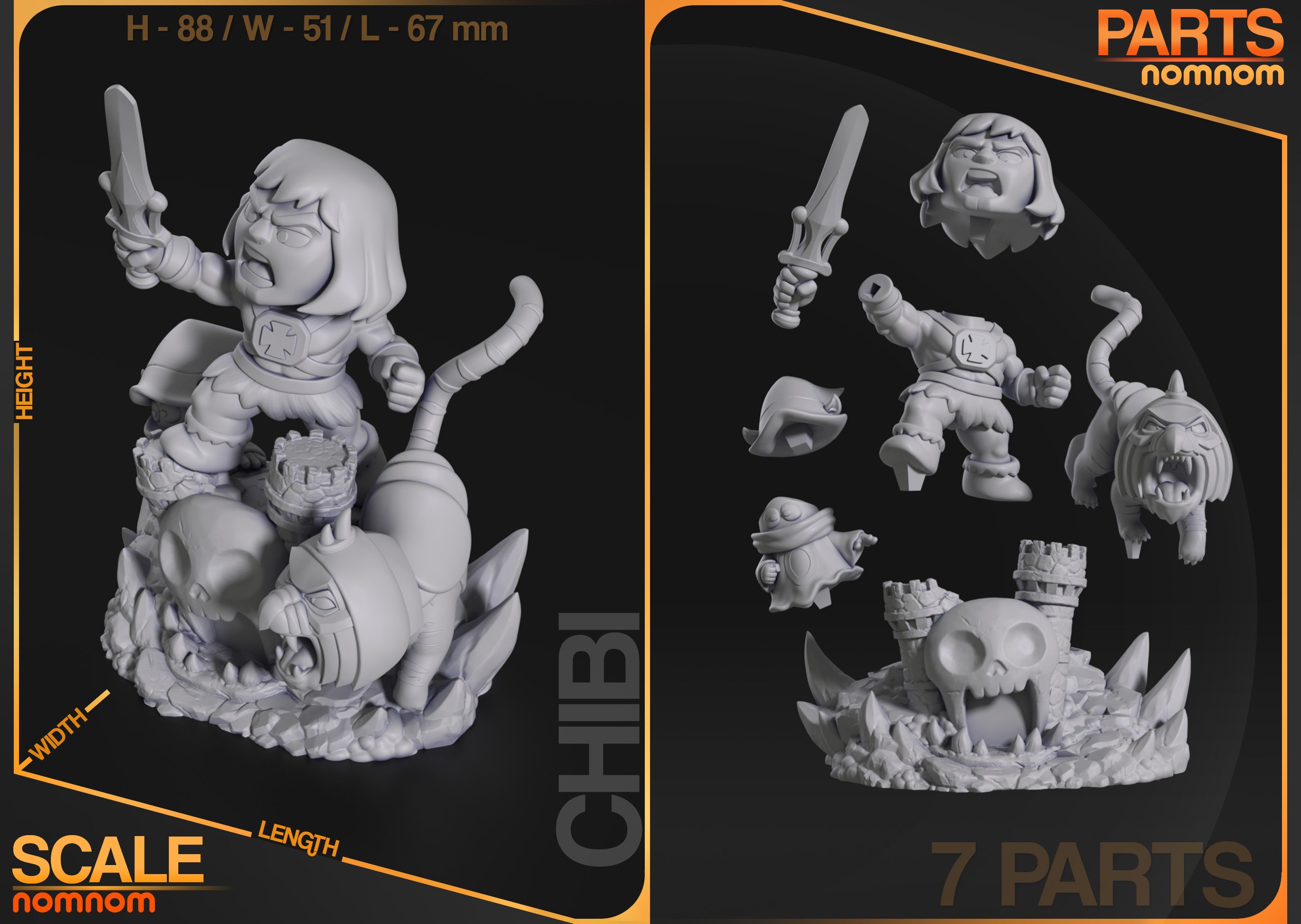 Chibi He-Man - He-Man