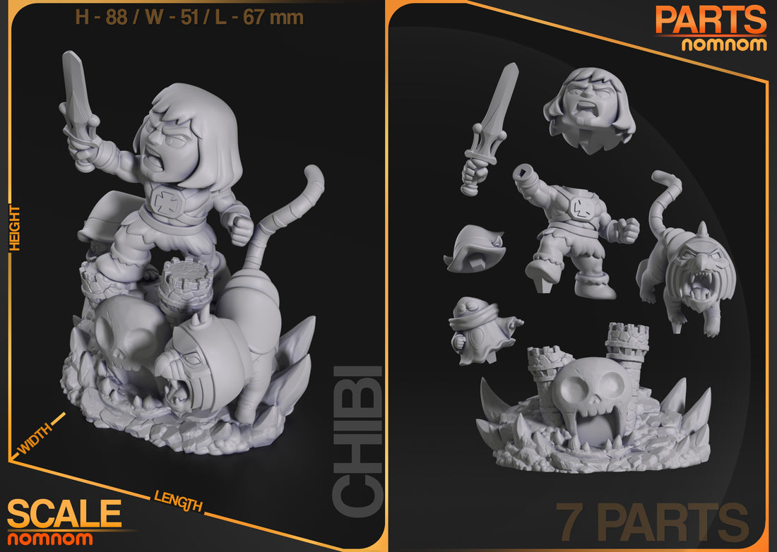 Chibi He-Man - He-Man