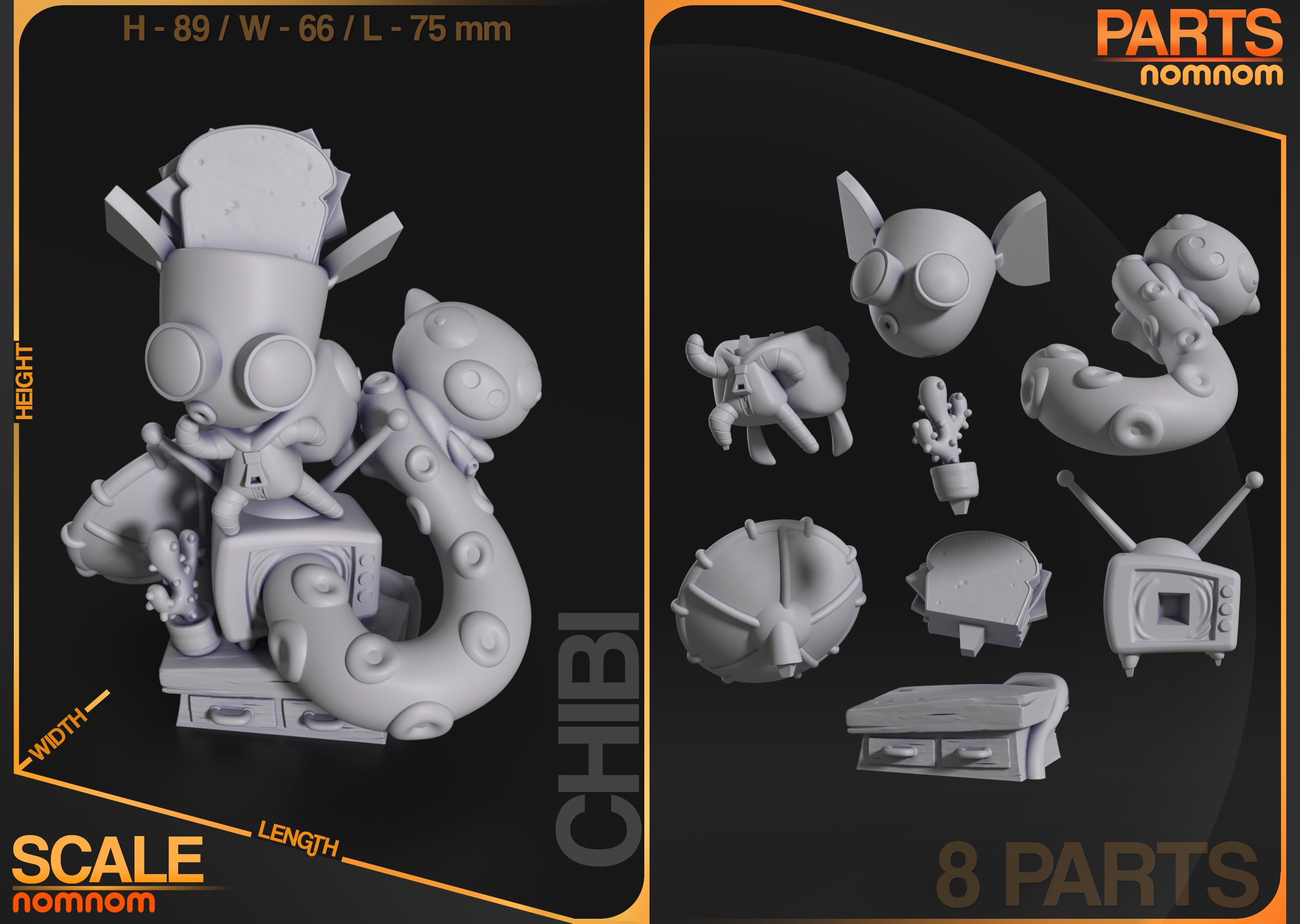Chibi Gir – Invader Zim