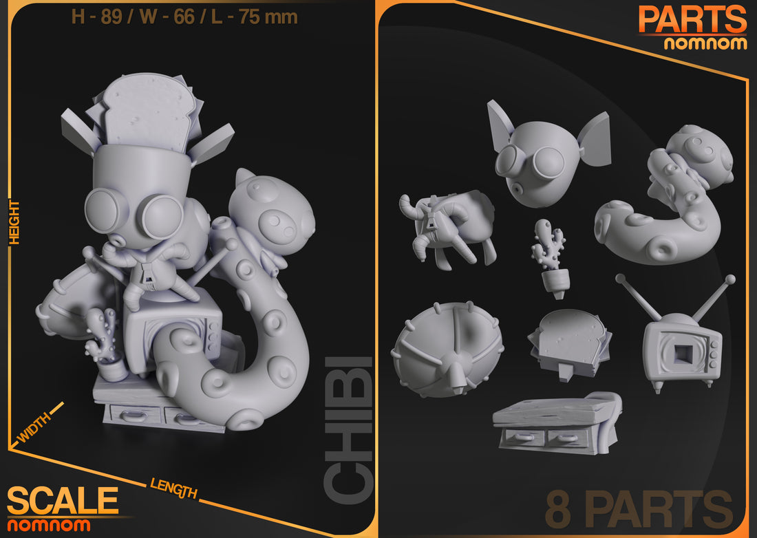 Chibi Gir – Invader Zim