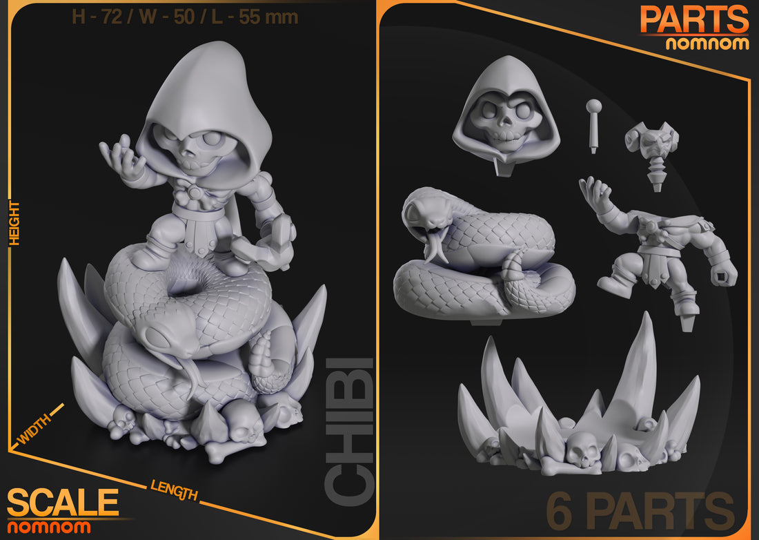 Chibi Skeletor - He-Man