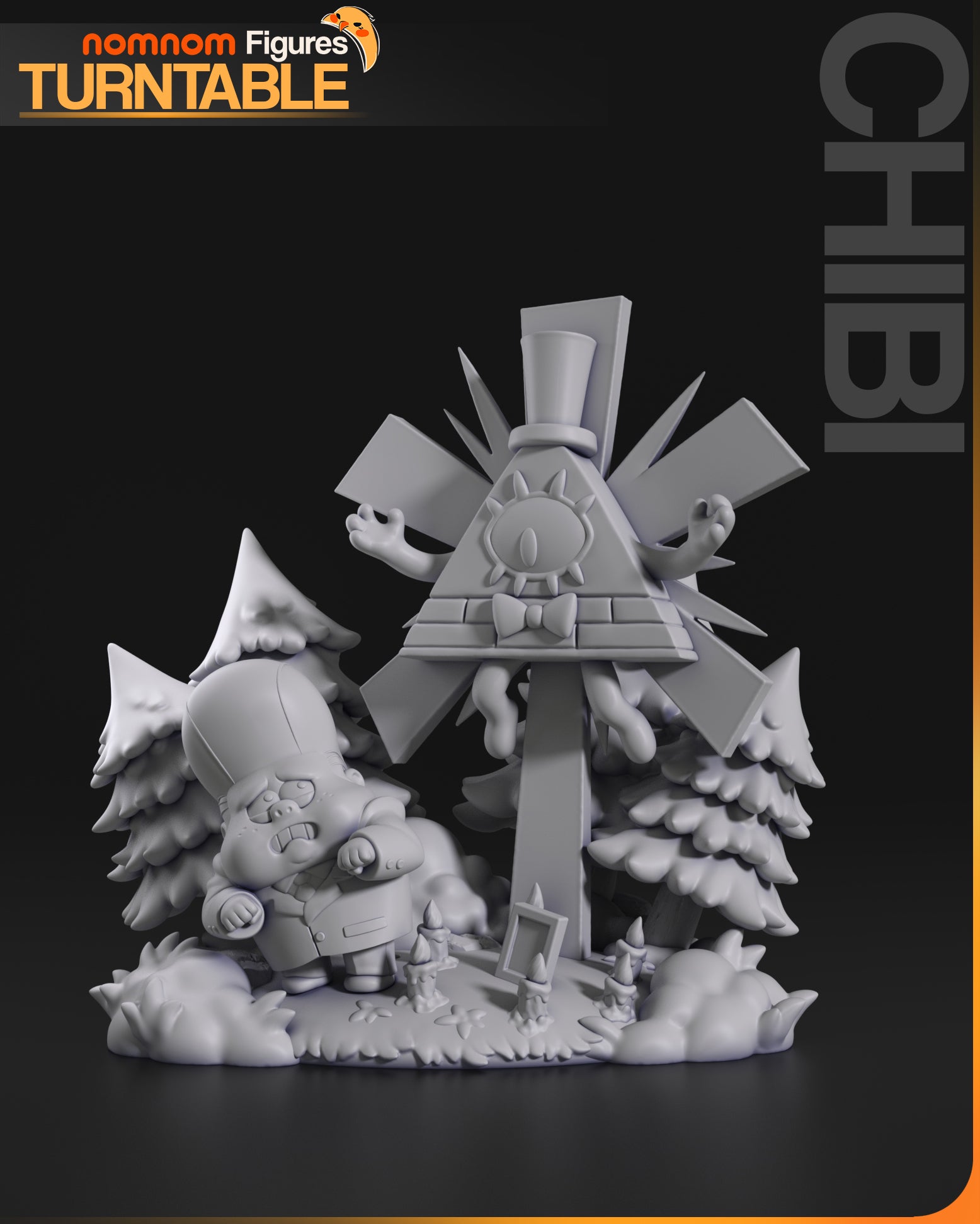 Chibi Bill Cypher - Gravity Falls