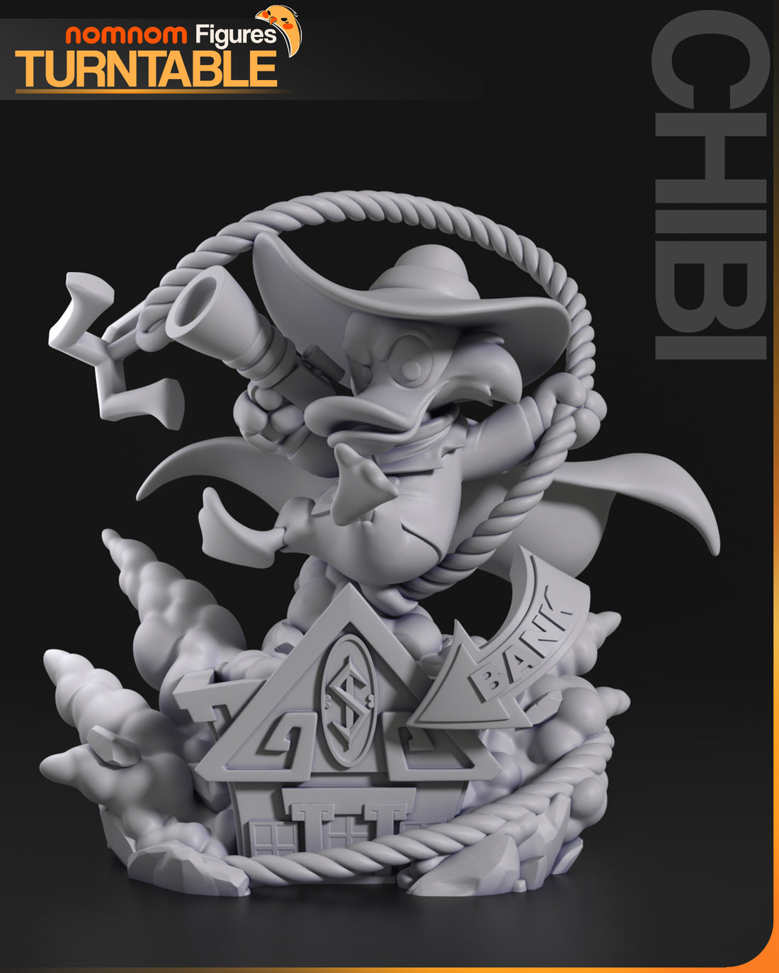 Chibi Darkwing Duck - Darkwing Duck