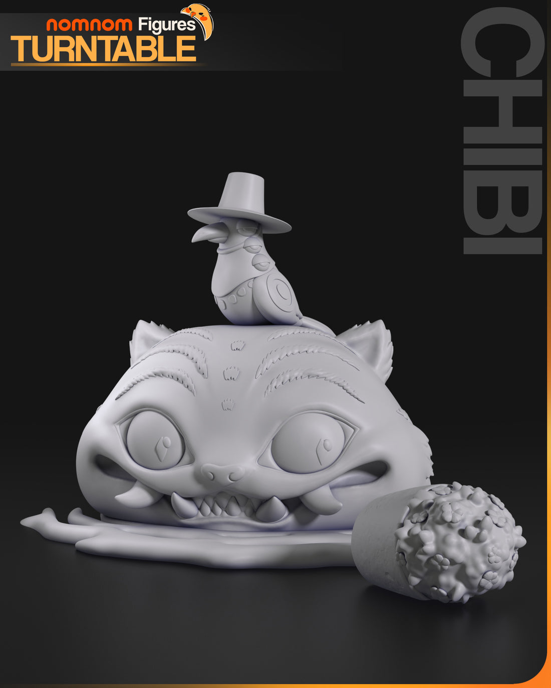 Chibi Derpy Tiger - Kpop Demon Hunters