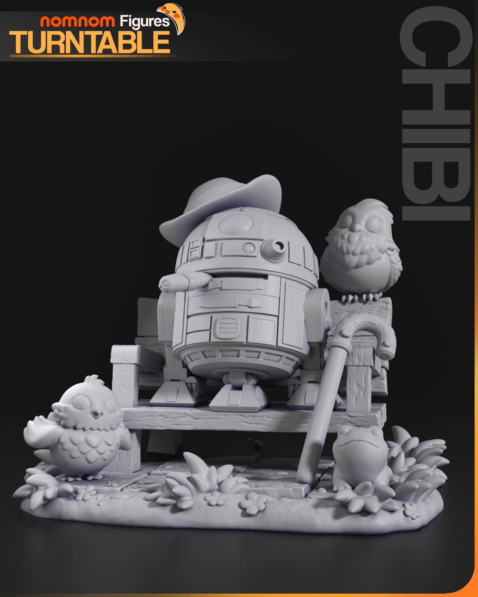 Chibi R2D2 - Star Wars