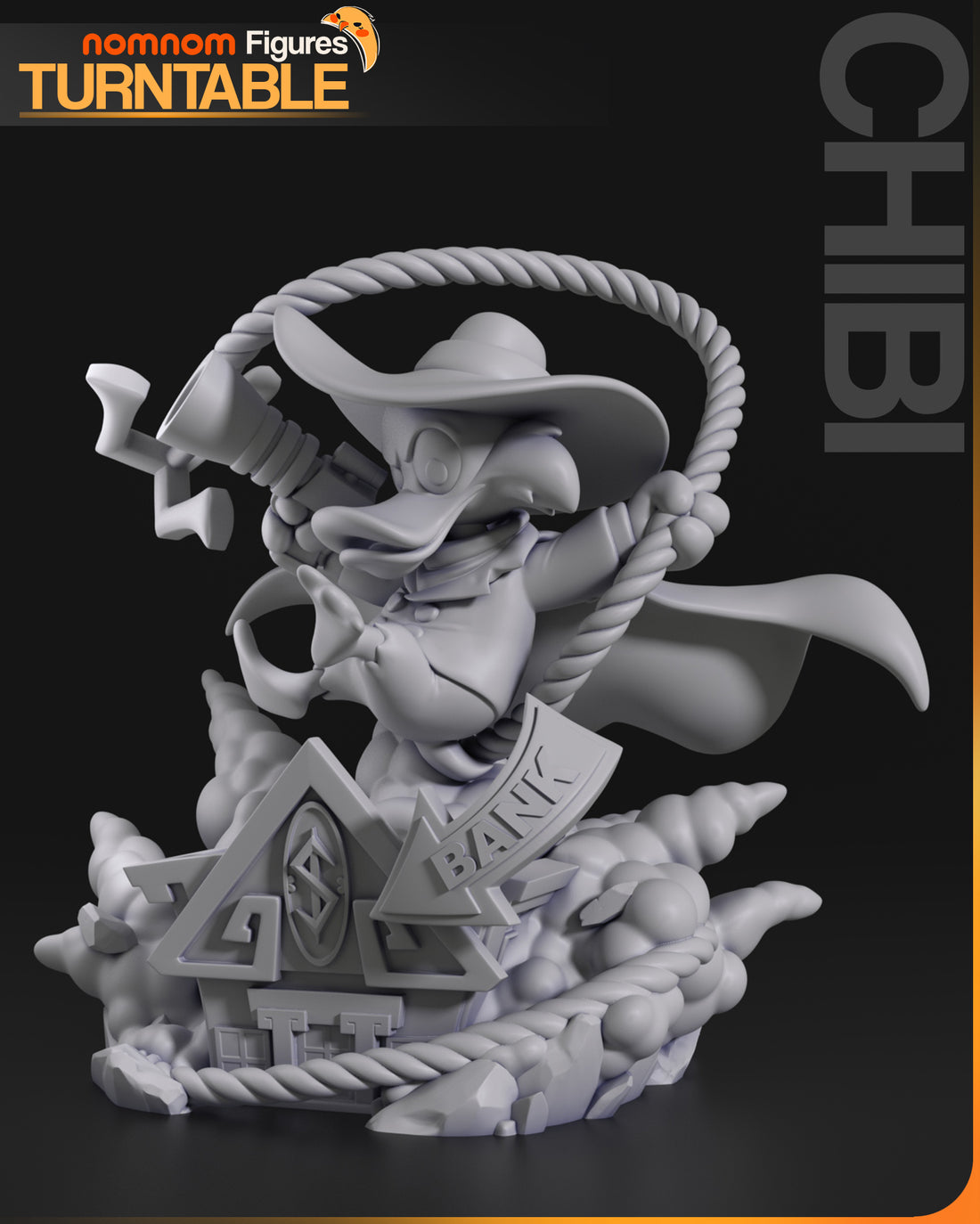 Chibi Darkwing Duck - Darkwing Duck