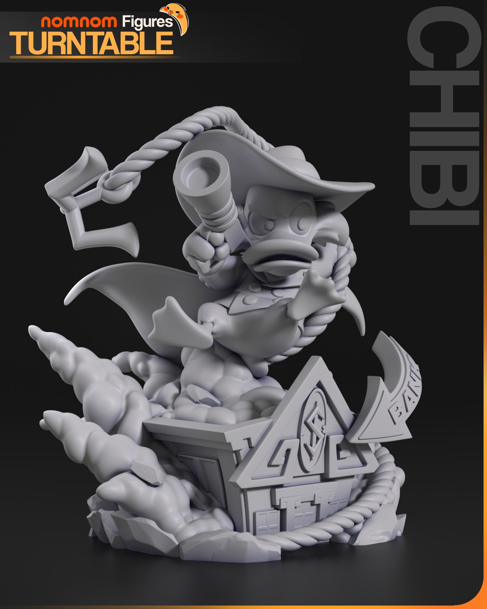 Chibi Darkwing Duck - Darkwing Duck