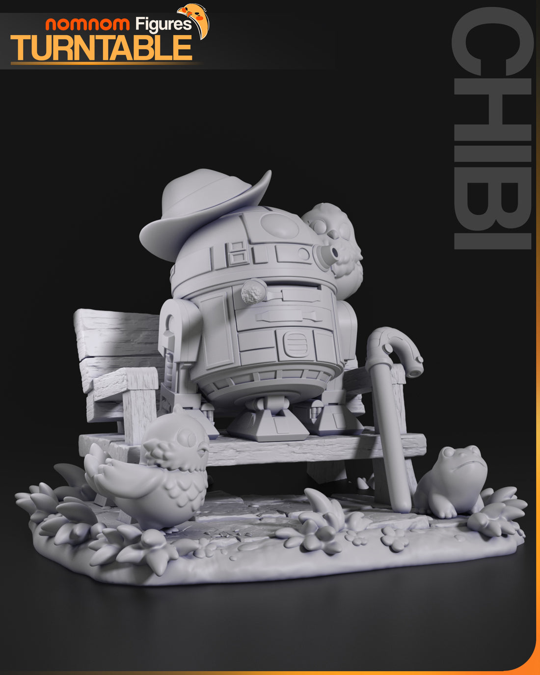 Chibi R2D2 - Star Wars