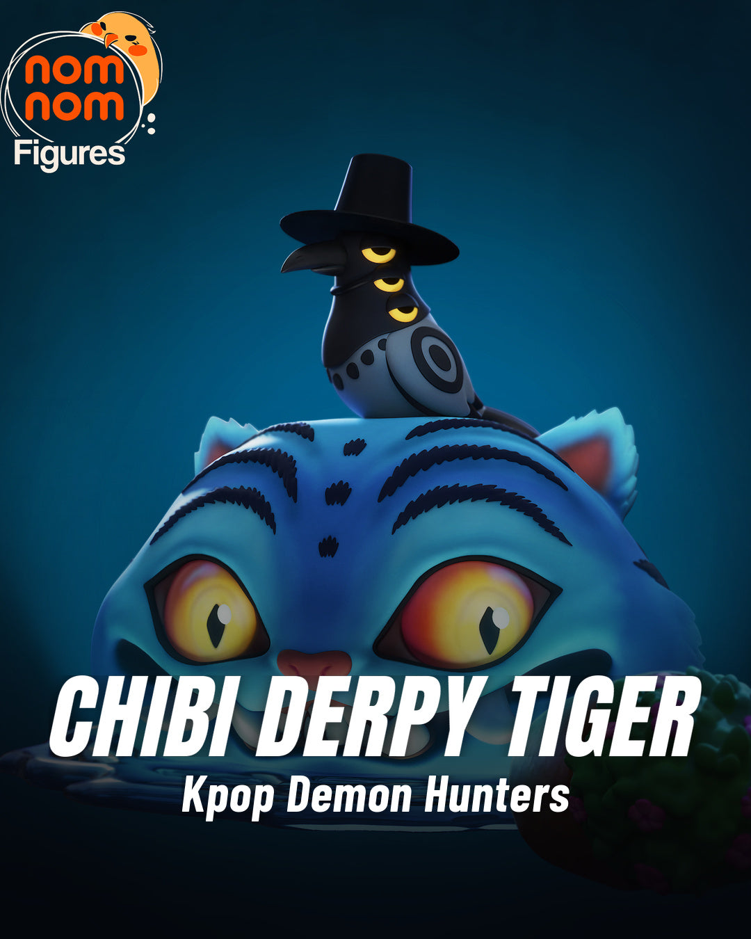 Chibi Derpy Tiger - Kpop Demon Hunters